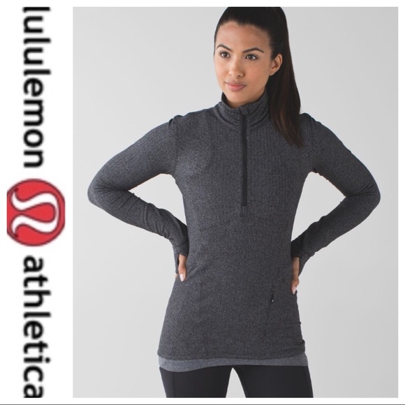 lululemon athletica Sweaters - 💕SALE💕Lululemon Gray  Kanto Catch Me 1/2 Zip